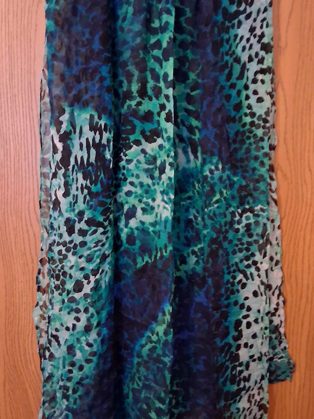 Chico's Colorfull Animal Print Scarf